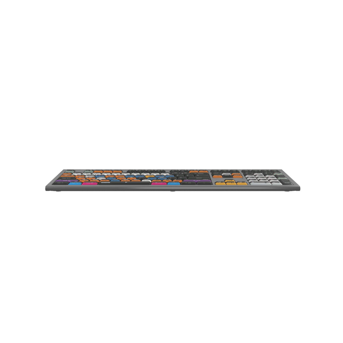 LogicKeyboard Blender 3D ASTRA2 MAC US keyboard with black keys and key labels, designed for 3D modeling and animation. – image 3