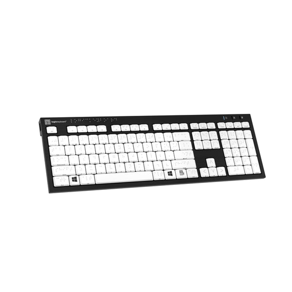 LogicKeyboard Braille keyboard NERO PC US – image 2