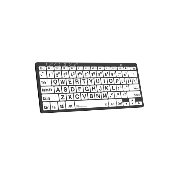 LogicKeyboard Braille/LargePrint Black on White PC US – image 2