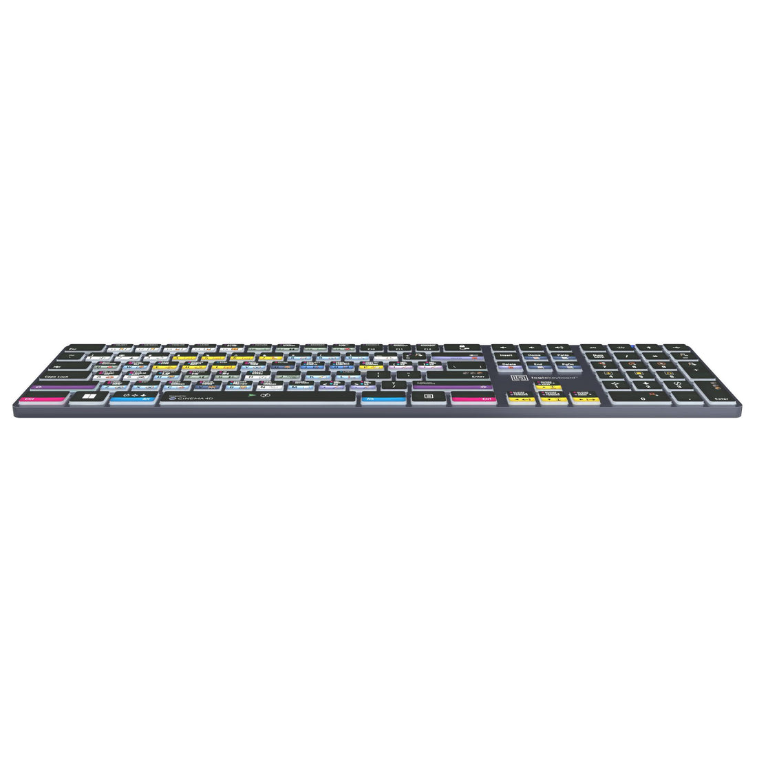 LogicKeyboard Maxon Cinema 4D TITAN PC US keyboard with illuminated keys and custom key layout for 3D design professionals. – image 5