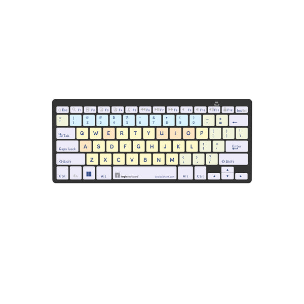 LogicKeyboard Dyslexie keyboard Bluetooth PC US – image 1