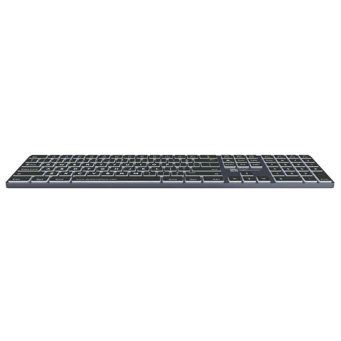LogicKeyboard Dyslexie keyboard TITAN for Mac US layout, featuring specialized keys for easier reading and typing. – image 5