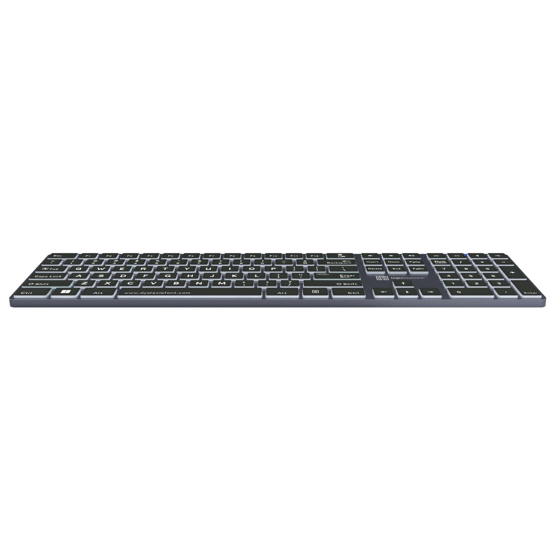 LogicKeyboard Dyslexie keyboard TITAN PC US, ergonomic keyboard with specialized keys designed for dyslexic users, in black. – image 5