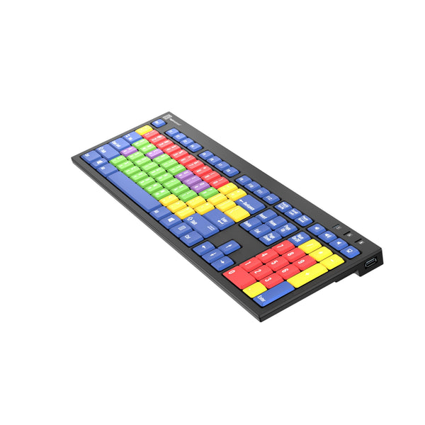 LogicKeyboard Kids Learning keyboard NERO PC US – image 5