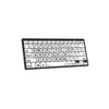 LogicKeyboard XLPrint Bluetooth Black on White PC US