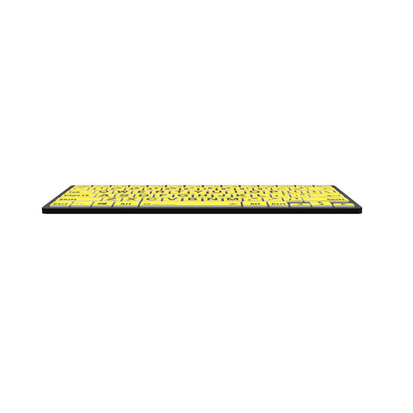 LogicKeyboard XLPrint Bluetooth Black on Yellow PC US – image 3