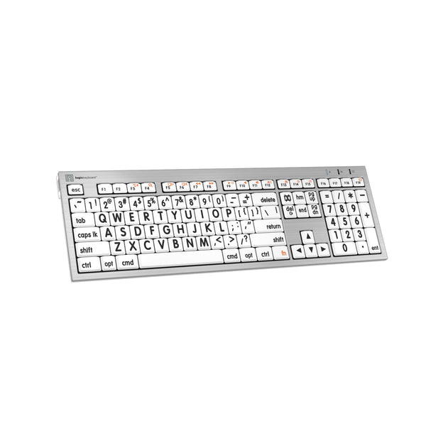 LogicKeyboard XLPrint Black on White ALBA MAC US – image 2