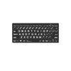 LogicKeyboard XLPrint Bluetooth White on Black US PC