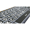 LogicKeyboard XLPrint White on Black TITAN MAC US