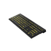 LogicKeyboard XLPrint NERO PC Yellow on Black US