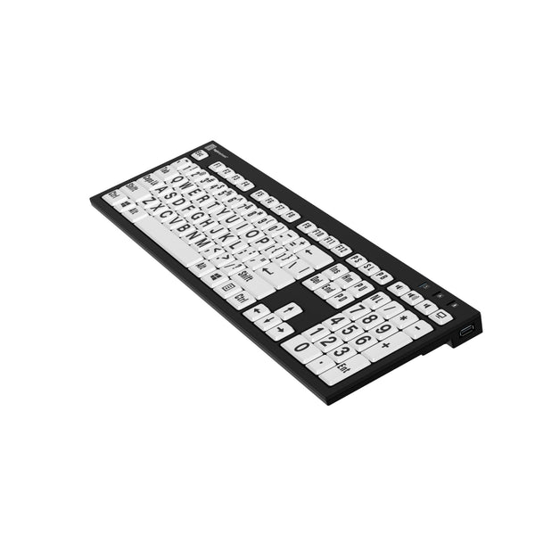 LogicKeyboard XLPrint NERO PC Black on White US – image 4