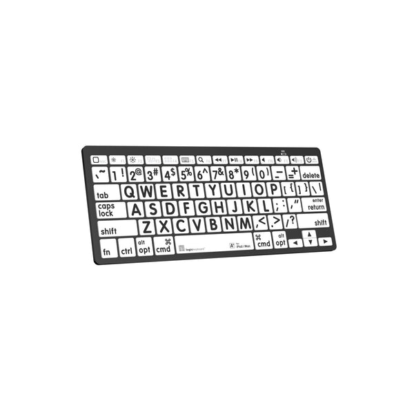 LogicKeyboard XLPrint Bluetooth Black on White US – image 2