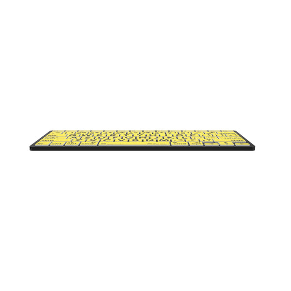 LogicKeyboard XLPrint Bluetooth Black on Yellow US – image 3