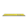 LogicKeyboard XLPrint PC Slim Line Black on Yellow US