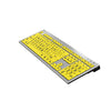 LogicKeyboard XLPrint PC Slim Line Black on Yellow US