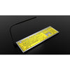 LogicKeyboard XLPrint PC Slim Line Black on Yellow US
