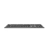 LogicKeyboard XLPrint PC Slim Line White on Black US