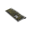 LogicKeyboard XLPrint PC Slim Line Yellow on Black US