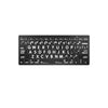 LogicKeyboard XLPrint Bluetooth White on Black US