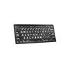 LogicKeyboard XLPrint Bluetooth White on Black US