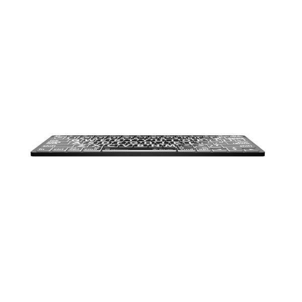 LogicKeyboard XLPrint Bluetooth White on Black US – image 3