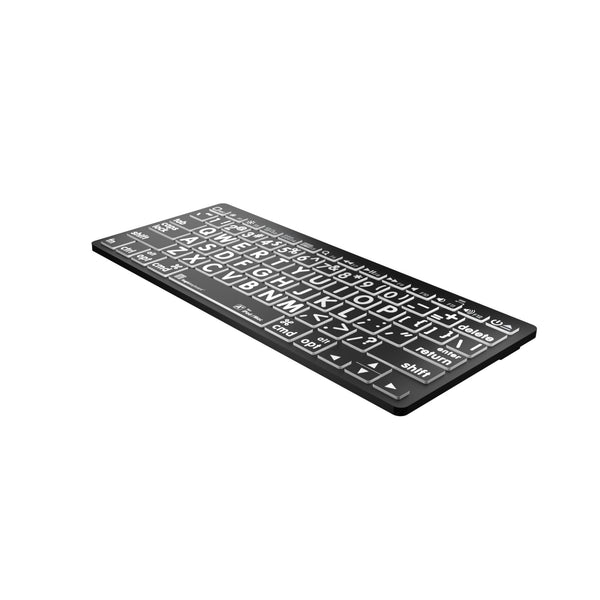 LogicKeyboard XLPrint Bluetooth White on Black US – image 4