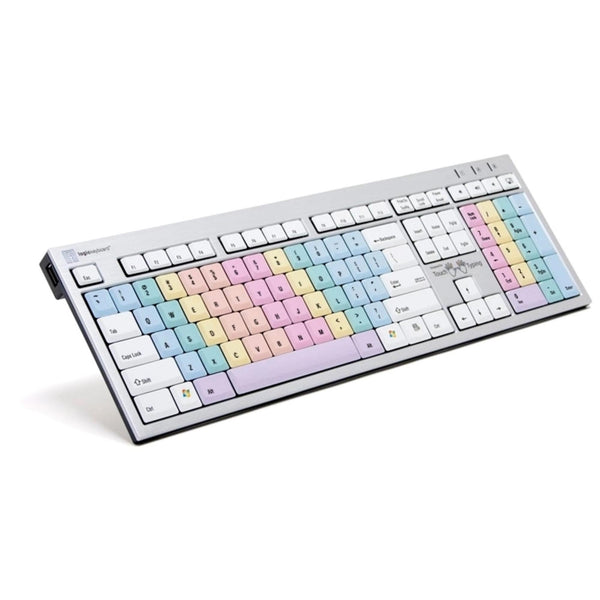 LogicKeyboard Touch Typing w/Letters PC Slim Line US – image 1