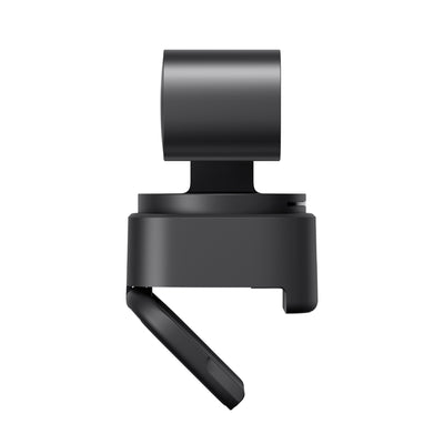 OBSBOT Tiny 3 Lite AI-powered 4K PTZ webcam with spatial audio, compact design, and adjustable lens for high-quality video calls.