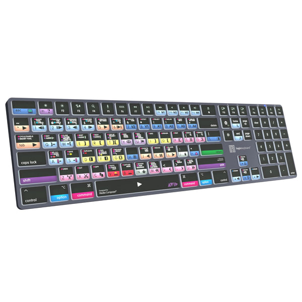 LogicKeyboard LKB-MCOMP-TM-US Left Perspective View – image 2