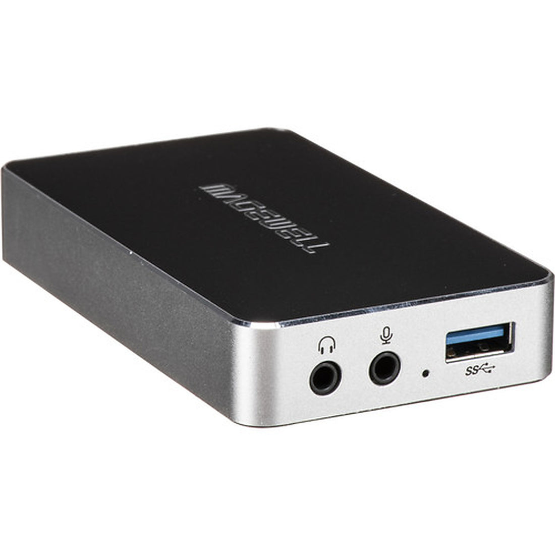 Magewell USB Capture HDMI Plus device showing HDMI and USB ports for high-definition video capture up to 1080p60. – image 3