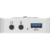 Magewell USB Capture HDMI 4K Plus device with right port, showcasing HDMI input and USB output for high-quality 4K video capture.