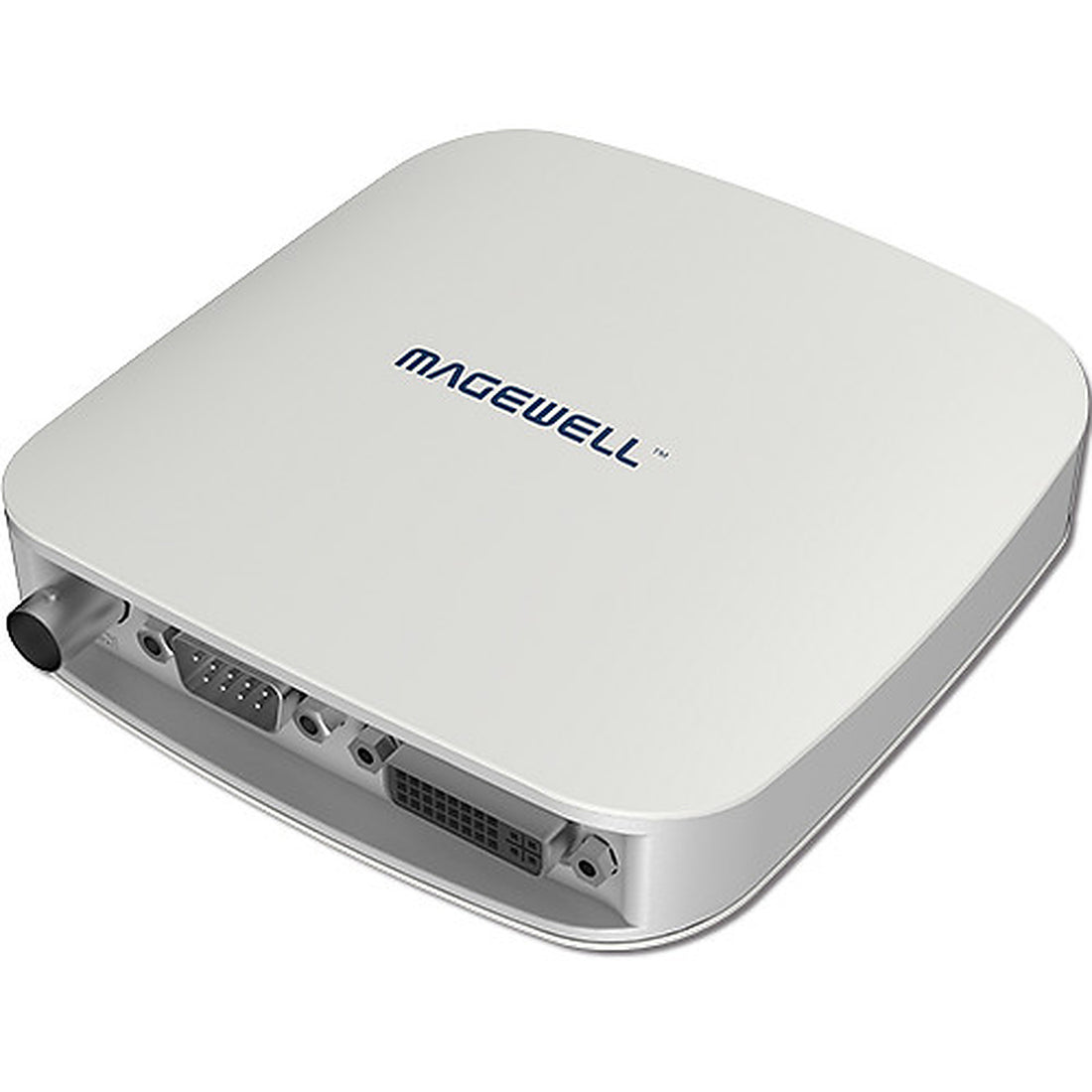 Magewell USB Capture AIO multi-format device capturing 1080p60 video via SDI and HDMI ports for high-quality video recording and streaming. – image 1
