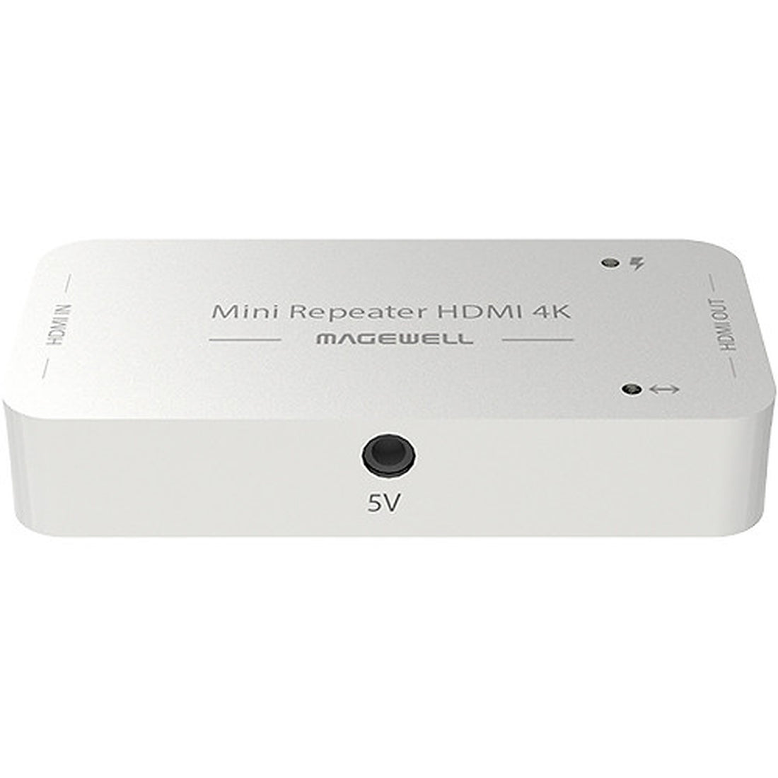 Magewell HDMI 4K Mini Repeater and Equalizer showing port view, compact signal extender and processor for 4K HDMI signals. – image 3