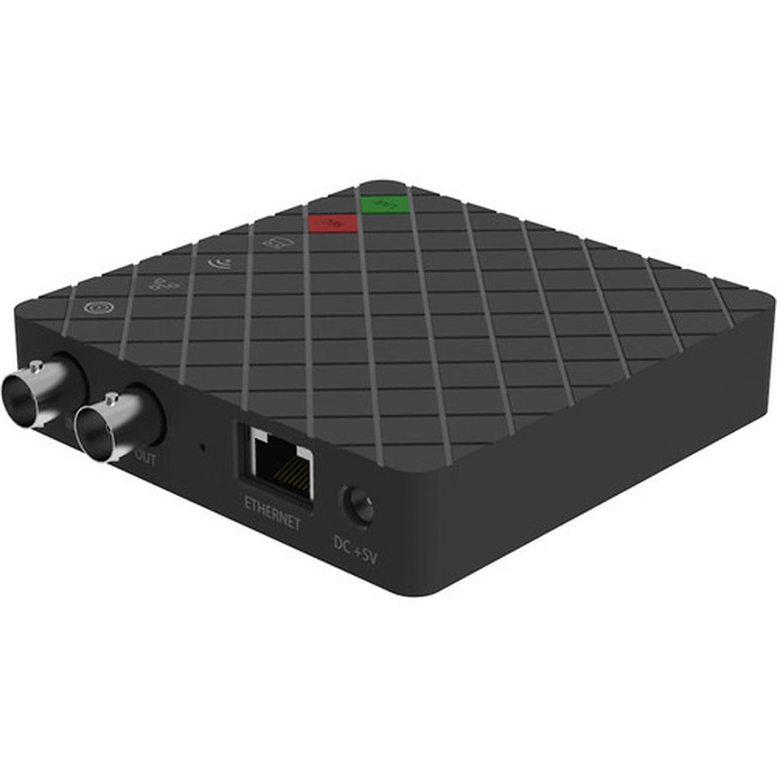 Magewell Ultra Stream SDI streaming encoder showing front view with control buttons and connection ports. – image 1