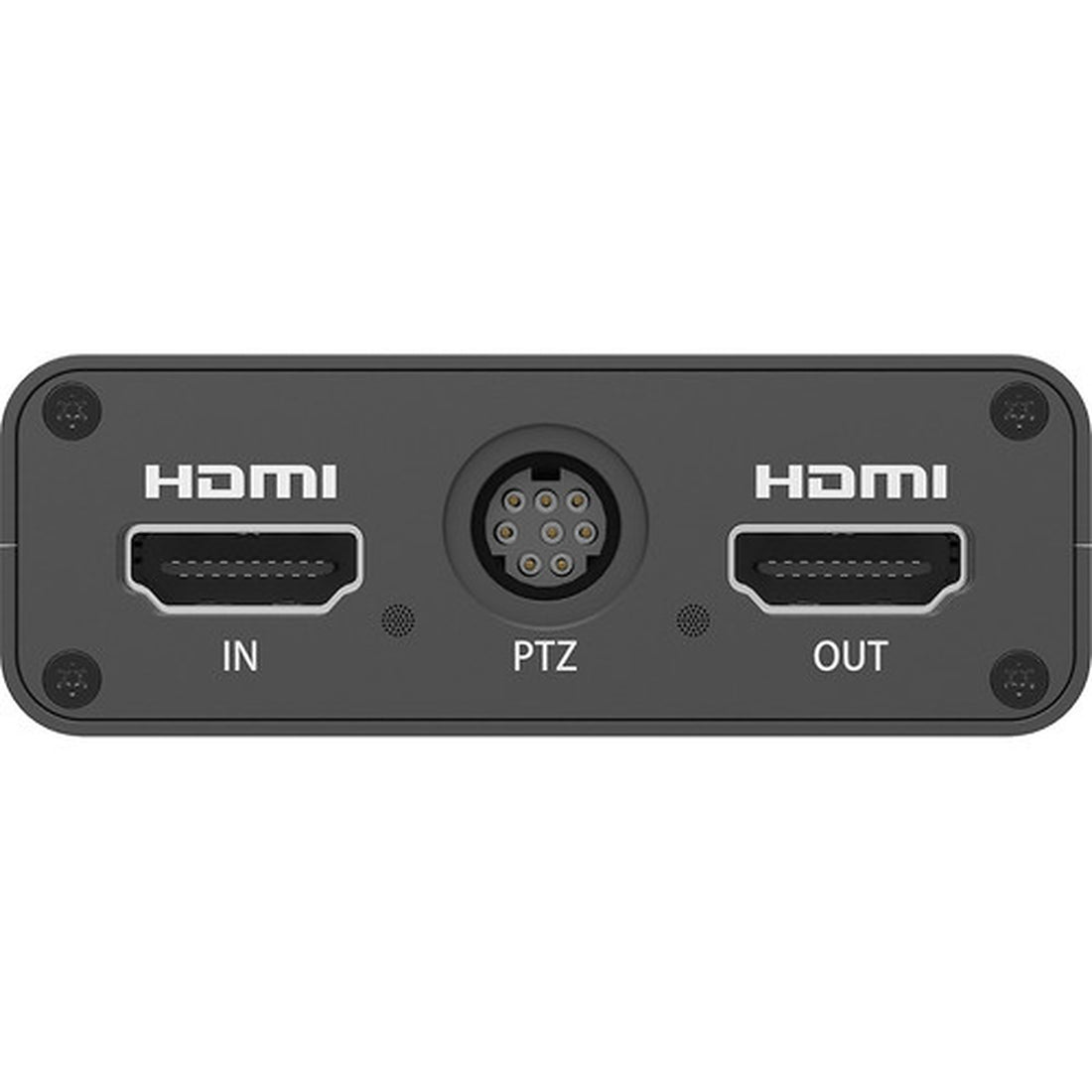 Magewell Pro Convert HDMI Plus NDI converter showing left port with HDMI input and loop-through output – image 3