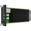 Magewell Pro Convert HDMI 4K Plus module for streaming, showing the compact high-bandwidth NDI encoder device with ports and branding.