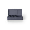Makie Live Bundle with a Gray case with three cameras inside on a white background