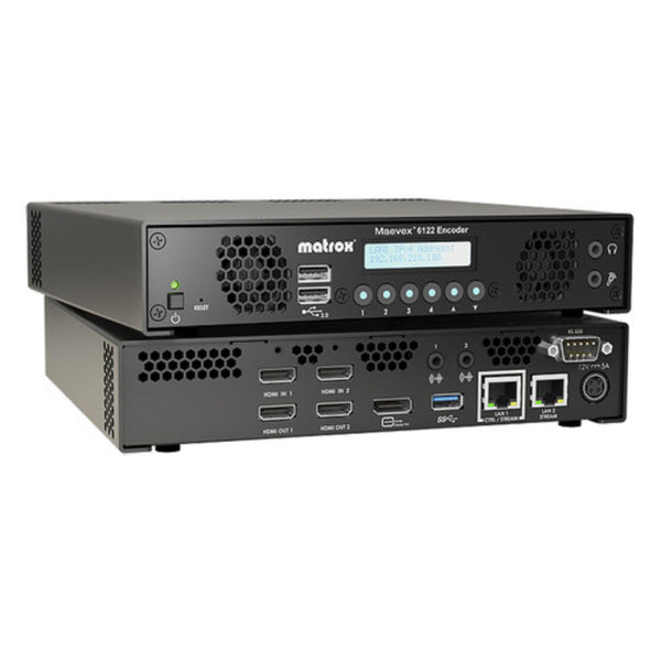 Matrox Maevex 6122 Dual 4K Enterprise Encoder – image 1