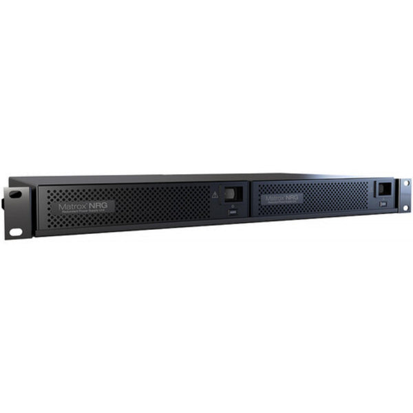 Matrox Two (2) NRG Redundant Power Supply Unit Preinstalled On A Rack Tray – image 1