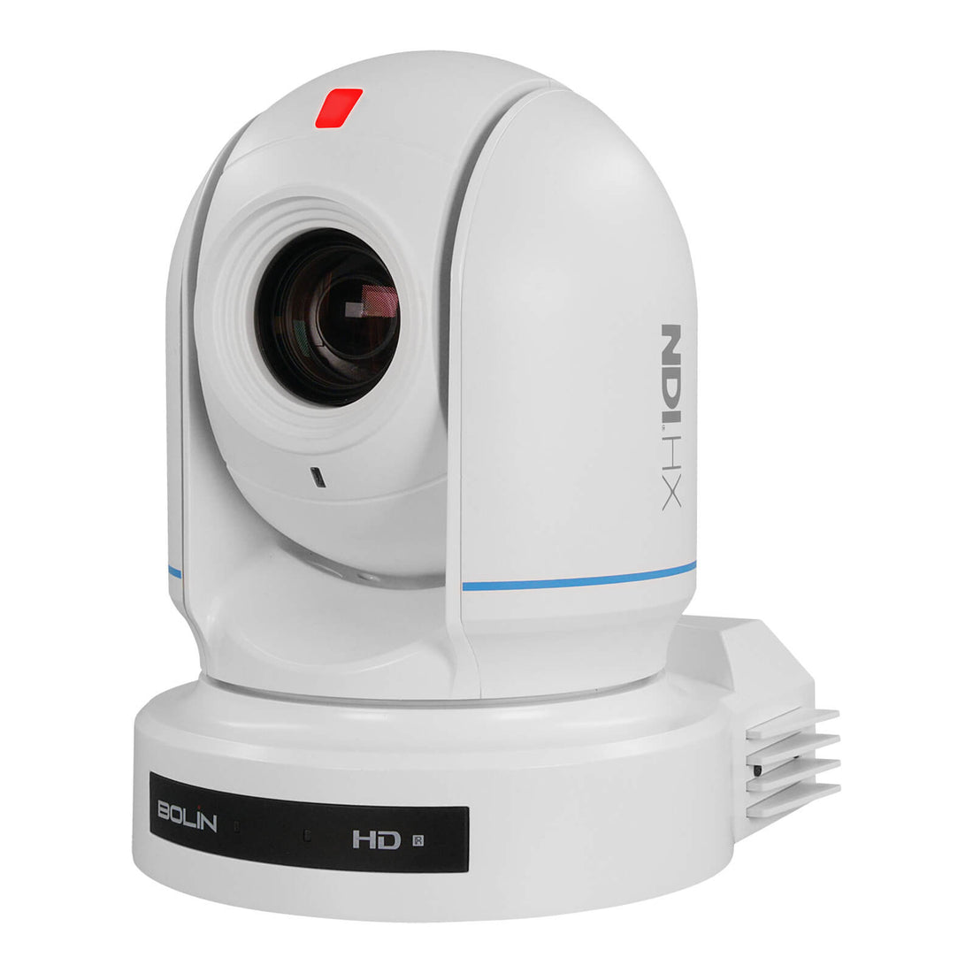 Bolin N7-220X Full HD NDI HX3 PTZ camera in white with 20x optical zoom, HDMI, and 3G-SDI output for professional video capture. – image 1