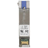 Netgear AGM732F 1000BASE-LX SFP transceiver for network switches, front view showing port and label.