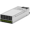 Netgear APS2000Wv2 2000W modular power supply unit for M4350 series, front connection view with cables and ports.