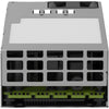 Front top view of Netgear APS350W 350W modular power supply unit for M4350 series networking switches.