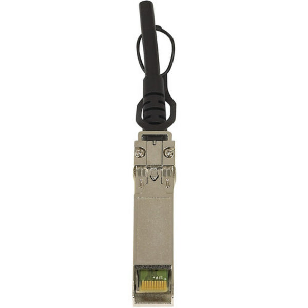 Netgear Passive SFP+ direct attach cable with SFP connector pin underside view, 3.3 feet long for high-speed data transfer. – image 2