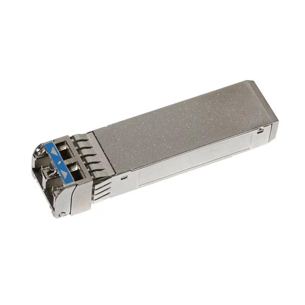 Rear view of Netgear AXM764 10GBASE-LR Lite SFP+ transceiver, showing the port and connector details. – image 3