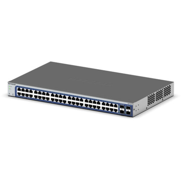Netgear GS748T 48-port Gigabit Ethernet smart switch with dual copper/SFP combo ports and two dedicated SFP ports. – image 2