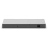 Rear view of Netgear GS748T 48-port Gigabit Ethernet smart switch with 2 combo ports and 2 dedicated SFP ports.