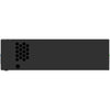 Netgear GSM4210PX 8-port managed gigabit PoE+ AV switch with SFP ports, right side view showing ports and branding.