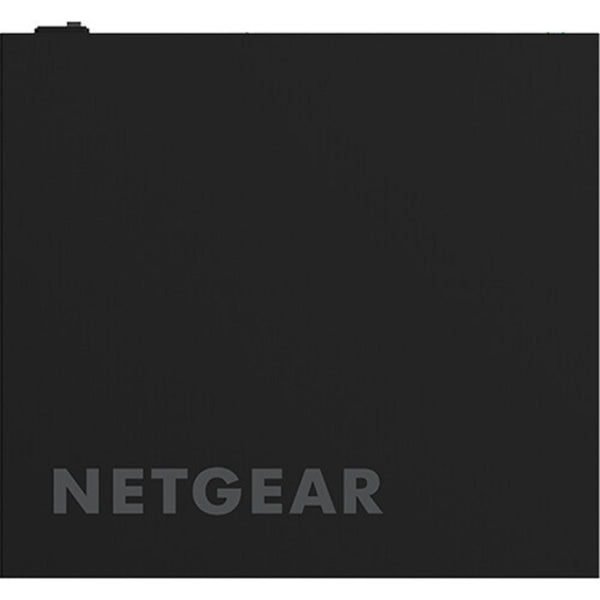 Top view of Netgear AV Line M4250 GSM4230PX managed network switch with 24 gigabit PoE+ ports and SFP+ slots, 480W power. – image 7