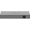 Rear view of Netgear Ultra60 MS510TXUP 8-port managed switch with multi-gigabit PoE++ ports and SFP+ connectivity.
